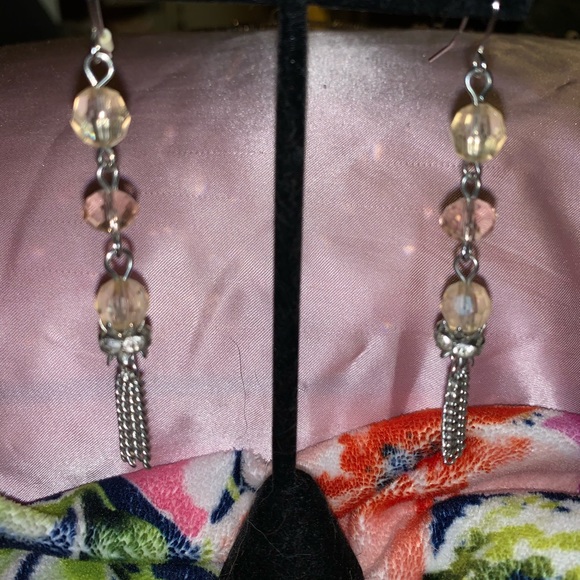 Hoops , chandelier and dangle earrings 4 pairs woman earrings - Picture 9 of 14